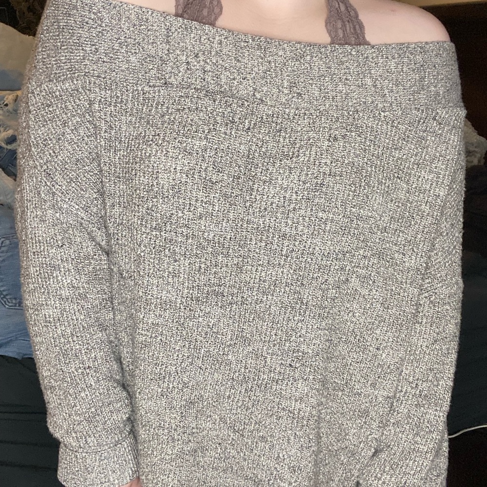 Free People Greg Off-Shoulder Sweater